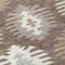 Homeroots 8' Brown Ivory And Taupe Round Southwestern Washable Indoor Outdoor Area Rug 615124 - alternate 3