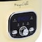 Megachef 3.7 Quart Oval Electric Digital Slow Cooker in Cream with Black Pot MCSC-OV350C - alternate 3