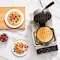 Vevor Commerical Round Waffle Maker 1300W Rotatable Non-Stick Waffle Iron 120V UWF-2205 - alternate 2
