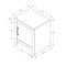 Monarch Specialties Accent Table, 22-in. H, End, Side, Storage, Side, Nightstand, Living Room, Bedroom, Rustique Grey I 2513 - alternate 2