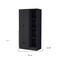 Homeroots 35" Black Drawer Combo Dresser 534925 - alternate 7