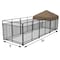 K9 Kennel Store 8ft X 24ft Complete Standard Kennel Powder Coated CWW8X24FK - alternate 1