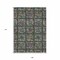 Homeroots 9' X 12' Fern Green Purple And Teal Blue Medallion Washable Indoor Outdoor Area Rug 589270 - alternate 5