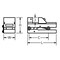 Suburban Sine Vise, S2, 12in, 6in, 5 1/8in, 8in SV-612-S2 - alternate 2