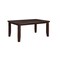 Homeroots 48" Dark Brown Solid Manufactured Wood Dining Table 285839 - alternate 3