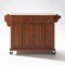 Crosley Full Size Wood Top Kitchen Cart KF30001ECH - alternate 1