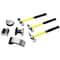 Performance Tool 7 pc. Auto Body Repair Kit, Sheet Metal Hammers, Dollies, Auto Repair M7007 - alternate 2