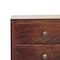 Homeroots 22" Walnut Solid Wood Square Two Drawer Nightstand 651530 - alternate 5