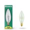 Bulbrite 25w Dimmable Clear B8 Torpedo 25mm Incandescent Lght Bulb Candelabra (E12) Bse, 2700K Warm Wht, 50PK 861985 - alternate 3