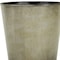 Homeroots 9in Gray Recycled Plastic Indoor Outdoor Round Pot Planter 488201 - alternate 2
