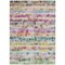 Homeroots 3' X 5' Green Ivory And Purple Striped Washable Indoor Outdoor Area Rug 589182 - alternate 3