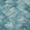 Homeroots 5' X 8' Teal Blue And Silver Abstract Washable Indoor Outdoor Area Rug 632096 - alternate 5