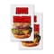 Signmission Angus Burgers, A-Frame & 2 Decals Installed, Heavy-Duty Plastic Frame SBHD-D-2436-Angus Burgers - alternate 4
