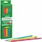 Ticonderoga Neon Pre-Sharpened No. 2 Pencils, Black, Assorted Neon Lead, #2, Broad Point, Neon Barrel, 18, 72PK X13018 - alternate 1