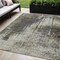 Homeroots 5' X 8' Taupe Beige And Olive Green Abstract Washable Indoor Outdoor Area Rug 587327 - alternate 1