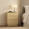 Manhattan Comfort Ardea 20in Nightstand in Natural Oak (3-Drawer) NS1673-1 - alternate 1