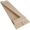 Ekena Millwork Rustic Two Board Joined Board-n-Batten Sandblasted Faux Wood Shutters w/Z-Board, 11W x 66H, PR SHUBJZ11X66SDPR - alternate 6