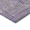 Homeroots 8' X 10' Purple And Ivory Geometric Washable Indoor Outdoor Area Rug 594806 - alternate 5