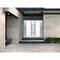 Vdomdoors Steel Double Doors Deux 1713 White Enamel 2 Sidelight Exterior Black Windows Stainless Inserts Sing DEUX1713DEXD-BEM-RH-W14+72+14 x H80 - alternate 4