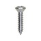 Auveco 8 x 3/4in Phillips Oval Head Tapping Screw Zinc, 100PK 2359 - alternate 1