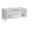 James Martin Vanities Myrrin 60" Double Vanity, Bright White, w/ 3 CM Tajnar Eclos Top w/FreePower Wireless Charger 485-V60D-BW-FTJR - alternate 5
