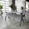 Flash Furniture Davis 60in. x 24in. HD Nesting Table w/Y-Legs, Modesty Panel, 1in. Thick Gray Tabletop, Gray Frame MT-M6024-Y-LEG-GRYGRY-GG - alternate 6
