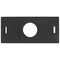 Jrex Safety 30 lb Rectangle Rubber Base for Channelizer Cones BASE-JR-R-30 - alternate 1