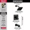 Delta Ara Monitor 17 Series H2OKinetic Tub & Shower Trim T17467-BL - alternate 4