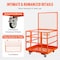 Vevor Forklift Safety Cage Work Platform 43X45in 1400lbs w/ Wheels for Aerial AQL45-43 - alternate 6
