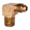 Auveco Brass Sae 45 Degree Flare Male Adapter Elbow 1/4in Tube Size 1/4in Npt Threads, 5PK 231 - alternate 1