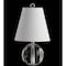 Jonathan Y Goddard 16" Crystal Ball/Metal LED Table Lamp, Clear JYL2079A - alternate 3