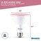 Bulbrite 90-W Equivalent, Pink Color PAR38 Weatherproof Outdoor E26 Medium Base Flood LED Light Bulb COLOR 861910 - alternate 4