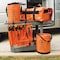 Klein Tools Bucket Bag, Orange, vinyl, 0 Pockets 5109CSV - alternate 5