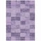 Homeroots 5' X 8' Purple And Lavender Geometric Washable Indoor Outdoor Area Rug 604888 - alternate 6
