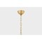 Corbett Lighting Samos Integrated LED Chandelier in Vintage Brass 507-30-VB - alternate 2