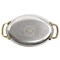 Martha Stewart 6 Piece Mini Vintage Oval Au Gratin Pan Set with Brass Handle 80663.01 - alternate 4