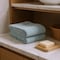 Homeroots Sea Green Cotton 36" X 72" Quick Dry Terry Cloth Bath Sheet 700340 - alternate 3