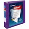 Avery reg HeavyDuty View Binders  Locking One Touch EZD Rings, Purple AVE79777 - alternate 1