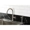 Kingston Brass Single-Handle Kitchen Faucet, Brushed Nickel KSD2438RNX - alternate 4