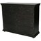Homeroots 60" Dark Brown Carved Scrollwork Solid Wood Nine Drawer Double Dresser 564526 - alternate 6