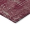 Homeroots 5' X 8' Burgundy And Ivory Geometric Washable Indoor Outdoor Area Rug 594528 - alternate 4