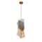 Euf Grotto, Pendant, 36", Antique Brass, Mixed Glass 50463-022 - alternate 3