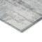 Homeroots 9' X 12' Gray And Silver Geometric Washable Indoor Outdoor Area Rug 618593 - alternate 7