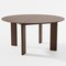 Homeroots 59" Brown Solid Wood Round Top Dining Table 712864 - alternate 3