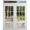 Vdomdoors Front Exterior Prehung Metal-Plastic Double Doors Clear Glass / MANUX 8355 White Silk / Office Comm MANUX8355DEXD-WS-W72xH80+14-LH-I - alternate 1