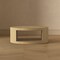 Manhattan Comfort Alure 36 in Round Coffee Table in Natural Oak CT1800-2 - alternate 5