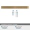 Amerock Premise 6-5/16 inch (160mm) Center-to-Center Champagne Bronze Cabinet Pull, 25PK 25VMP36846CZ - alternate 2