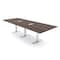 Skutchi Designs 10ft Conference Table W/ Power Unit | 10 Person Modular Rectangular Meeting Table | Harmony Series HAR-REC-48x120-T-H3041-ESIL - alternate 1