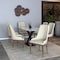 Leisuremod Viva Collection Modern Wooden Dining Chair in Taupe VC24TP - alternate 3