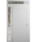 Vdomdoors Front Exterior Prehung Metal-Plastic Door, Manux 8111 White Silk, Side and Top Sidelite Transom, Of MANUX8111EXD-WS-W36+14xH80+14-RH - alternate 1